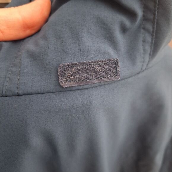 REI Mens Wind Breaker Jacket Hooded Blue Classic Preppy Large - Picture 13 of 15